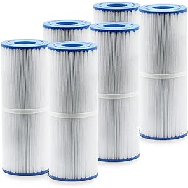 SOKANA 6 filtri PRB50-IN nomaiņa Whirlpool Filter Spa karstās vannas filtra kasetnei, kas saderīga ar Pleatco Guardian 413-212-02 FC-2390 03FIL1600 J210-5