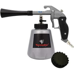 Tornador Black Car Cleaning Gun Z020 RS (z-020 rs) cleans impurities from plastics, rubber, vinyl, carpet and upholstery 602420