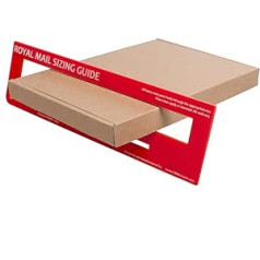 TGL Royal Mail C5/A5 218 x 159 x 20 mm brūnas pasta kastītes (100 vienību iepakojumā)