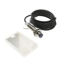 BeMatik gaismas sensors NPN NO 10-36VDC M12 1 m atstarotājs (TZ055)