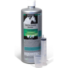 EQUISTRO® Mega Base Junior Supplementary Feed for Horses Supports Healthy Development of the Musculoskeletal System in Foals 1 Litre