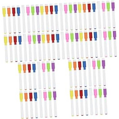 VILLCASE 240 Stk Löschbarer Tāfeles marķieris Farbige Tafelkreide Whiteboardstift Magnetische Markierung Malen Aquarellstift Marker Trocken Abwischen Bilden Plastik Auf Wässriger Basis Kind