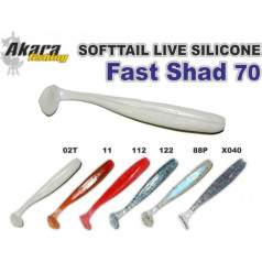 Silikona māneklis AKARA mini SOFTTAIL «Fast Shad»