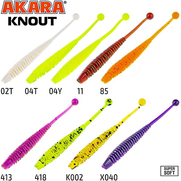 Silikona māneklis AKARA SOFTTAIL «KNOUT» 2,5