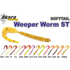 Silikona māneklis AKARA SOFTTAIL «Weeper Worm ST»