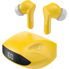 Dudao TWS Bluetooth 5.2 in-ear bezvadu austiņas, dzeltenas