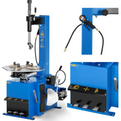 Полуавтоматический шиномонтажный станок для легковых и мотоциклетных колес, 11-22", 750 Вт.