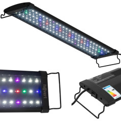 Augu augšanas LED akvārija apgaismojuma lampa pilna spektra 78 LED 60cm 18W
