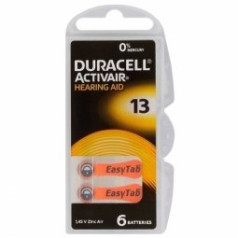 Duracell Hearing Aid 13 Baterija