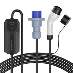 Choetech ACG15 Charging cable for electric cars and hybrids Type-2 / 3.5 kW / LCD display