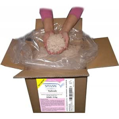 Sivash -Pelšanās sāls - maigs jūras sāls, kas izgatavots no rozā sālījuma, nerafinēts, dabīgs, 10 kg kaste (20 vannas). Rozā sālījuma krāsa, pateicoties beta-karotīnam no mikroaļģēm Dunaliella Salina. Skaista vannošanās