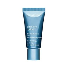 Clarins Total Eye Hydrate mitrināšana. Nomierinošs. Acu maskas balzams