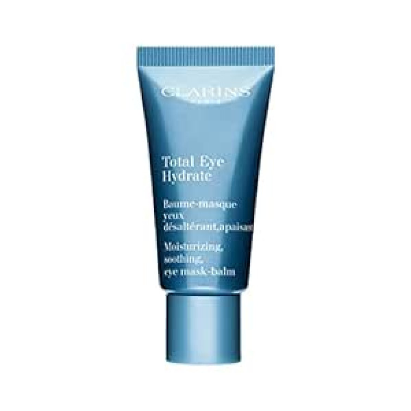 Clarins Total Eye Hydrate mitrināšana. Nomierinošs. Acu maskas balzams