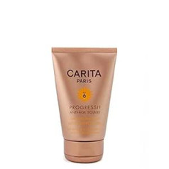 Carita Progressif Anti-Age Solaire pašiedeguma un kontūru veidojošs pieniņš kājām un ķermenim SPF 6 - 125 ml