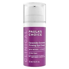 Paula's Choice CLINICAL keramīda acu krēms - pret novecošanās krēms - samazina grumbas - mitrina un stiprina ādu ap acīm - ar retinolu un vitamīnu C - visiem ādas tipiem - 15 ml