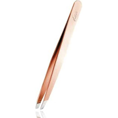 Rubis Pincetes Gold Slanted – Special Edition Fides Rose Gold – Pincetes uzacu noraušana – Apzeltīts