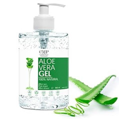 Bleu & Marine Bretania Pure Aloe Vera Gel 100% Natural. Mitrina, nomierina un nomierina ādu. Pēc vaksācijas, pēcskūšanās, skūšanās un pēc sauļošanās - Aloe After Care - 500 ml