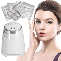 Gegong Face Mask Maker Machine with 32 Pieces Collagen, Face Mask Machine, Facial Treatment, DIY Natural Fruit Vegetable Mask Spa Skin Care for Hand Chest Hand Neck Skin Care (Machine)