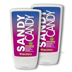 Soleo Basic Sandy Candy pastiprinātāja iepakojums 2 x 100 ml