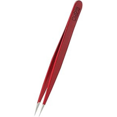 Rubis Splinter Tweezers - Заостренные пинцеты для секущихся и вросших волос - Заостренные пинцеты (красные)