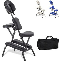 Beltom Кресло для татуировки Beltom, массажное кресло, массажный стол, массажная скамейка, кресло для лечения, складное черное