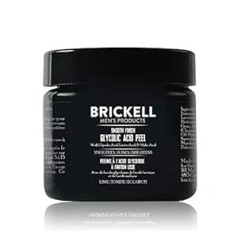 Brickell Men's Products Brickell vīriešu gluds glikolskābes skrubis vīriešiem, dabīgs un organisks, pretnovecošanās pīlings pret grumbām, 59 ml, aromātisks