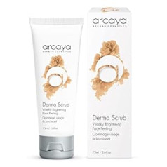 Arcaya Derma Scrub Face Scrub Освежающий и мягкий скраб для лица для нормальной и комбинированной кожи