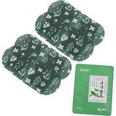 Minkissy Pack of 5 Cooling Eye Mask Uzlīmes Auto Cooling Sleep Mask Uzlīmes Auto Sildīšanas Plāksteris Dark Circles Acu plāksteri Acu plāksteri ādas kopšanai Redzes aizsardzība Travel Travel