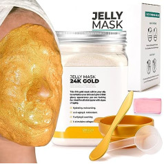 BRÜUN Peel Off Jelly Masks Premium Hydro Jelly Mask 24K Gold Mandelic AC 652g Face Masks Beauty Face Care