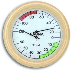 TFA Dostmann Sauna Termo-Higrometrs 40,1006, sintētiskie mati