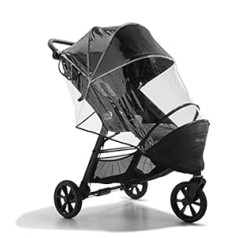 Baby Jogger Weather Protection Rain Cover for City Elite 2, City Mini GT2 and City Mini 2 Buggy Pushchairs Keeps Rain, Snow and Wind Away