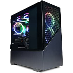 CYBERPOWERPC Luxe Gaming PC - Intel Core i9-11900KF, Nvidia RTX 4060 8GB, 32GB RAM, 1TB NVMe SSD, 650W 80+ PSU, WLAN, Water Cooling, Windows 11, 3000D Airflow