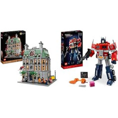 LEGO 76218 Marvel Sanctum Sanctorum & 10302 Icons Optimus Prime