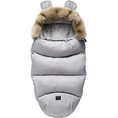 Foot Muff Pram Winter Baby Foot Muff Warm Waterproof Windproof Washable Suitable for Prams, Car Seats, Sports Prams, Buggies, Baby Seat