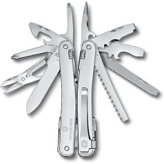 Victorinox Swiss Tool Spirit MX Clip 3.0224.MKB1 Multitool Number of Functions 24 Silver