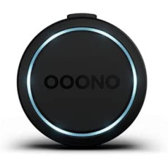 OOONO CO-Driver NO2 [JAUNS 2024. gada modelis] — optimizēts CO vadītājs automašīnai — brīdina par ātruma kamerām un bīstamības punktiem — uzlādējams — LED displejs — saderīgs ar CarPlay un Android automašīnu