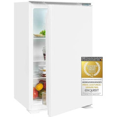 Изысканный встроенный холодильник EKS131-V-040E | Полезный объем 129 л | Автоматическое размораживание | Буксировочная дверь | Светодиодный