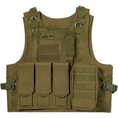 Jipemtra Tactical Airsoft Outdoor MOLLE elpojoša JPC veste Game aizsargveste regulējama modulāra krūšu komplekta veste CS lauka veste treniņu veste