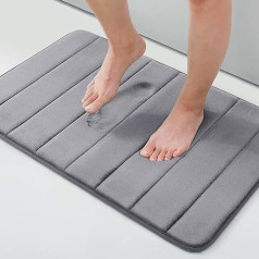 Homaxy Memory Foam vannas istabas paklājs, neslīdošs vannas paklājiņš mazgājams vannas paklājiņš