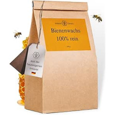 Nordbienchen Beeswax Pastilles 500 g - Wax Pastilles Suitable for Natural Cosmetics Ointments Soaps Crafts - Wax Pastilles from Own Beekeeping - Wax for Candles, Pastilles for Crafts - No Additives