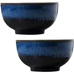 Cabilock japāņu miso zupas trauki keramikas bļoda melna graudu zupa salāti, augļu rīsu trauki pārtikas uzglabāšanas trauks ramen bļoda virtuvei ēdamistabai un mājai