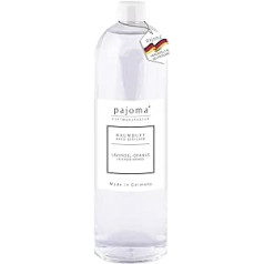 pajoma® istabas aromātu uzpildīšanas pudele, 1000 ml, lavandas apelsīns, uzpilde gaisa atsvaidzinātājam, intensīva un kvalitatīva augstākās kvalitātes smarža