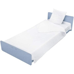 45 Disposable Bed Linen Set, Disposable Hospital Kit Made of Non-Woven Fabric, Single Bed, 2 Flat Sheets Cm 140 x 240 cm and 1 Pillowcase Cm 60 x 80 cm, Made in Italy