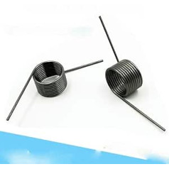 60 90 120 180 Grad Winkel V-förmige Spiralfeder 65Mn Stahl Torsionsfeder 10 Stück Drahtdurchmesser 0,4–1,2 mm (90 Grad) – 0,4 mm – 5 mm