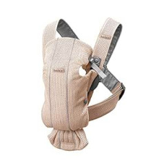 BABYBJÖRN Baby Carrier Mini 3D Mesh Mother of Pearl Pink