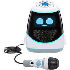 little tikes Tobi 2 interaktīvā karaoke mašīna - skaļrunis, mikrofons un Bluetooth - vairāki spēļu moduļi, spēles un daudz kas cits - audio ierakstīšana un atskaņošana - bērniem no 6 gadu vecuma, 657566C