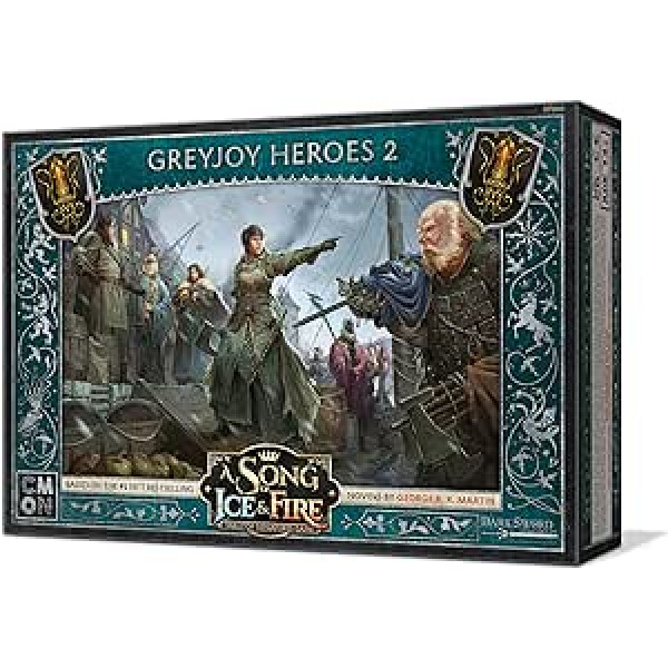 Ledus un uguns dziesma galda miniatūras spēle Greyjoy Heroes #2