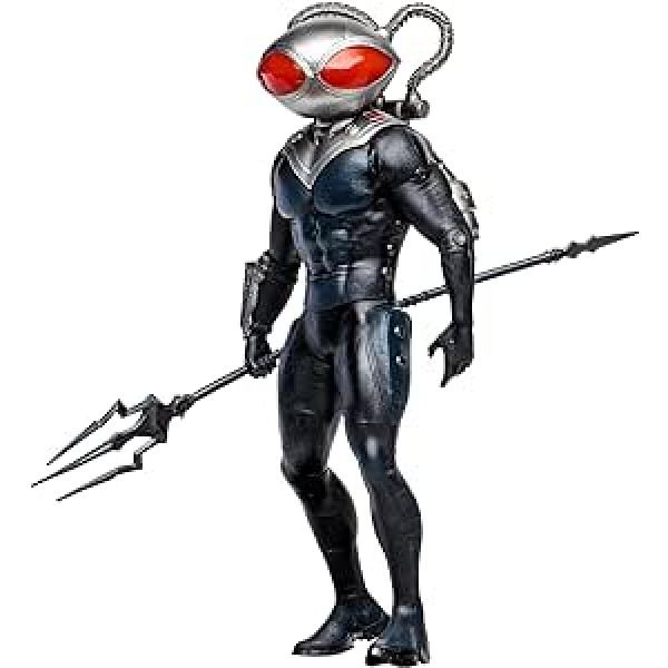 Lansay McFarlane Rotaļlietas - DC - Aquaman 2 - Black Manta - 30 cm - Kolekcionējama figūra un aksesuāri - Filmas figūriņas - no 12 gadiem