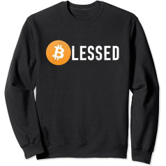 Bitcoin Blessed Bitcoin Traders Bitcoin Logo Sweatshirt