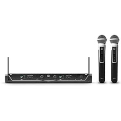 LD Systems U306 HHD 2 - Dual - Wireless Microphone System with 2 x Handheld Microphones Dynamic - 655-679 MHz